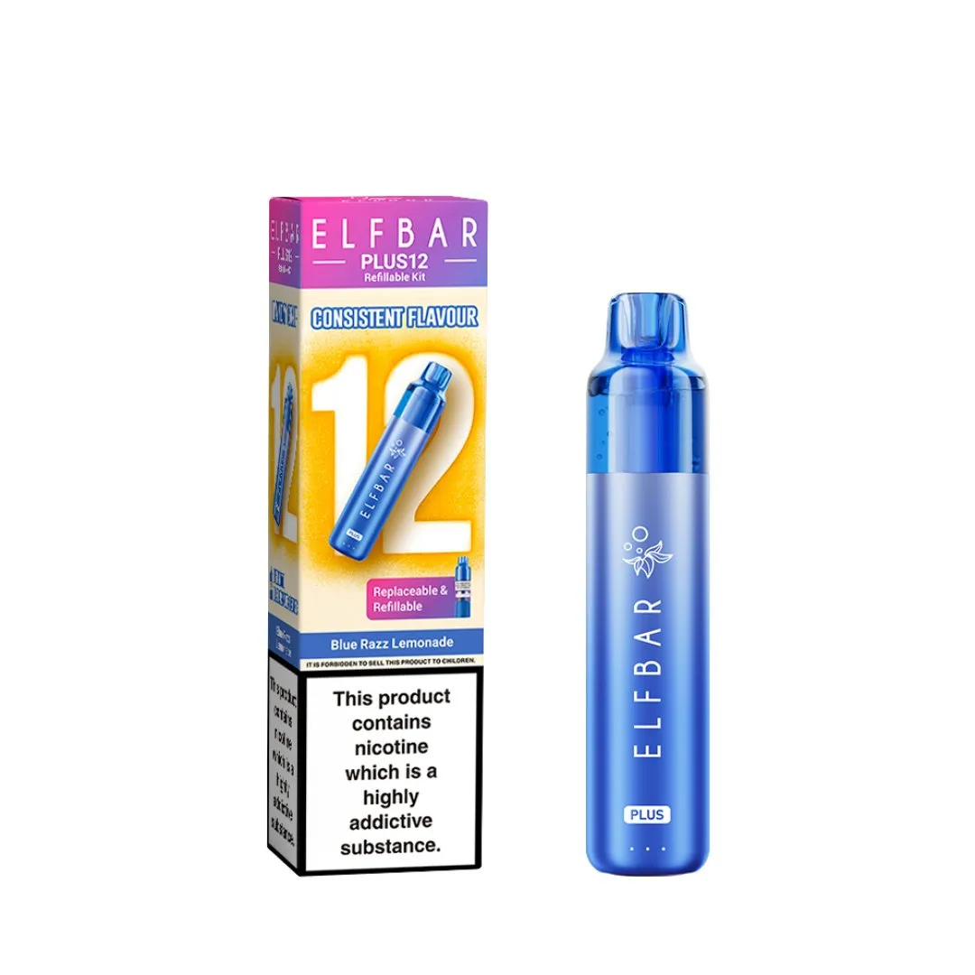 Elfbar Plus 12K Puffs Prefilled Pod Kit | Only £8.99 | Any 3 for £23