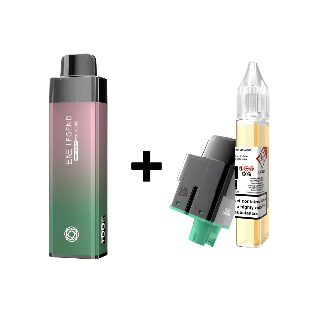 Elux ENE Legend 15K Puffs Kit + Pod | Bundle Offer | Only £11.99