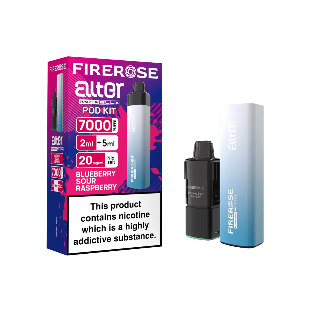 Elux Firerose Alter 7000 Puffs Prefilled Pod Kit | Only £5.99 | Any 3 for £15