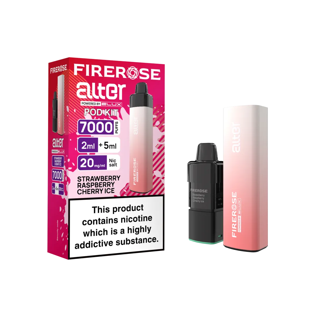 Elux Firerose Alter 7000 Puffs Prefilled Pod Kit | Only £5.99 | Any 3 for £15