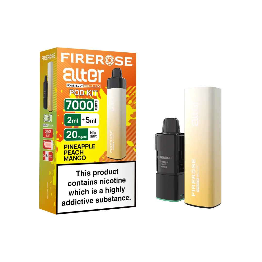 Elux Firerose Alter 7000 Puffs Prefilled Pod Kit | Only £5.99 | Any 3 for £15
