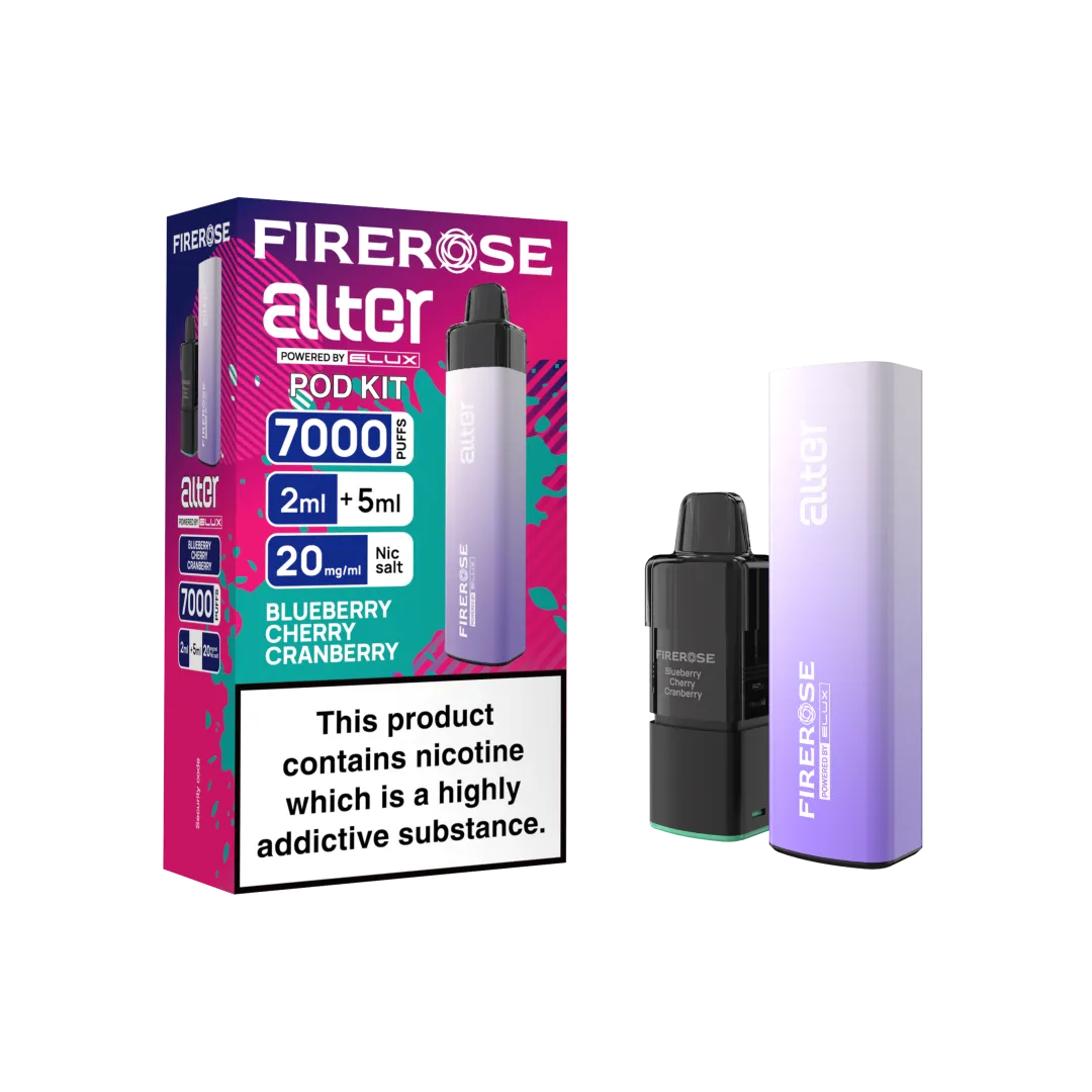 Elux Firerose Alter 7000 Puffs Prefilled Pod Kit | Only £5.99 | Any 3 for £15