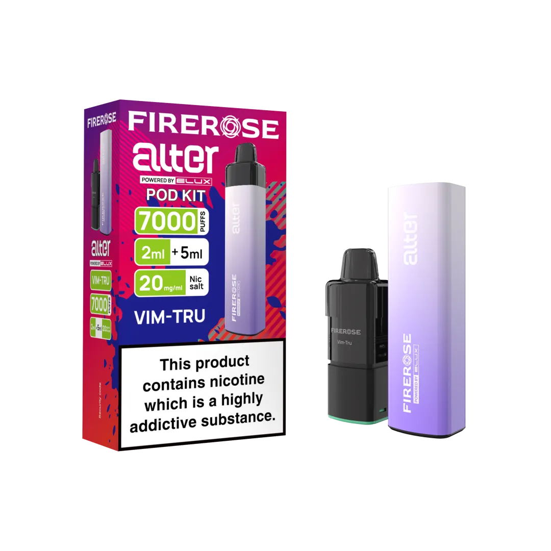 Elux Firerose Alter 7000 Puffs Prefilled Pod Kit | Only £5.99 | Any 3 for £15