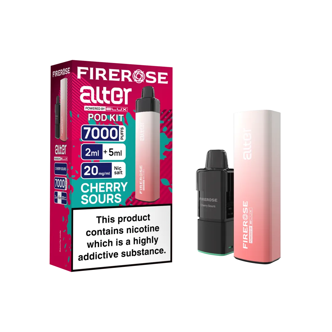 Elux Firerose Alter 7000 Puffs Prefilled Pod Kit | Only £5.99 | Any 3 for £15