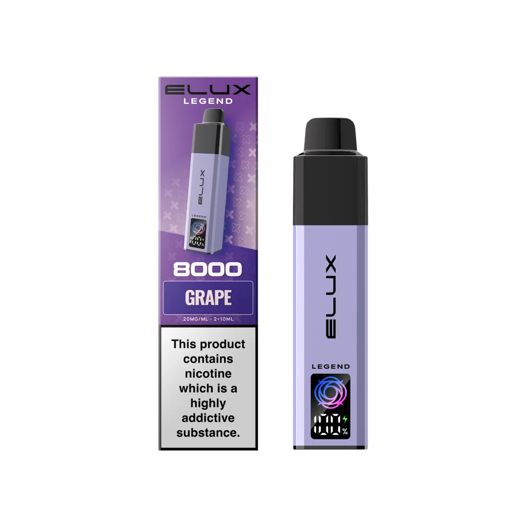 Elux Legend 8000 Puffs Prefilled Pod Kit | Only £8.99 | Any 3 for £24