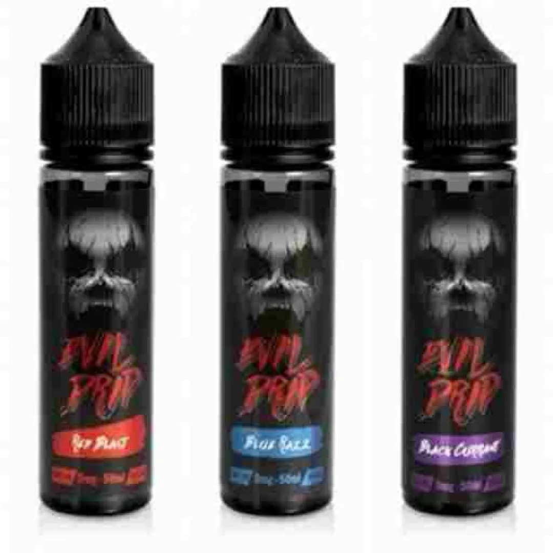 Evil Drip 50ml E-Liquid Shortfills By Frumist