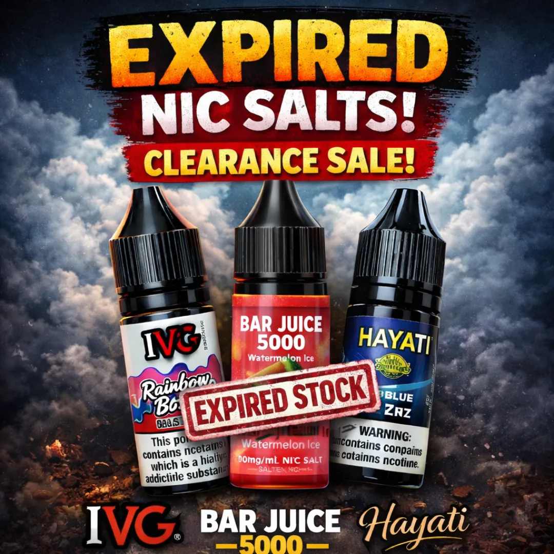 EXPIRED NIC SALTS | 10 FOR £2