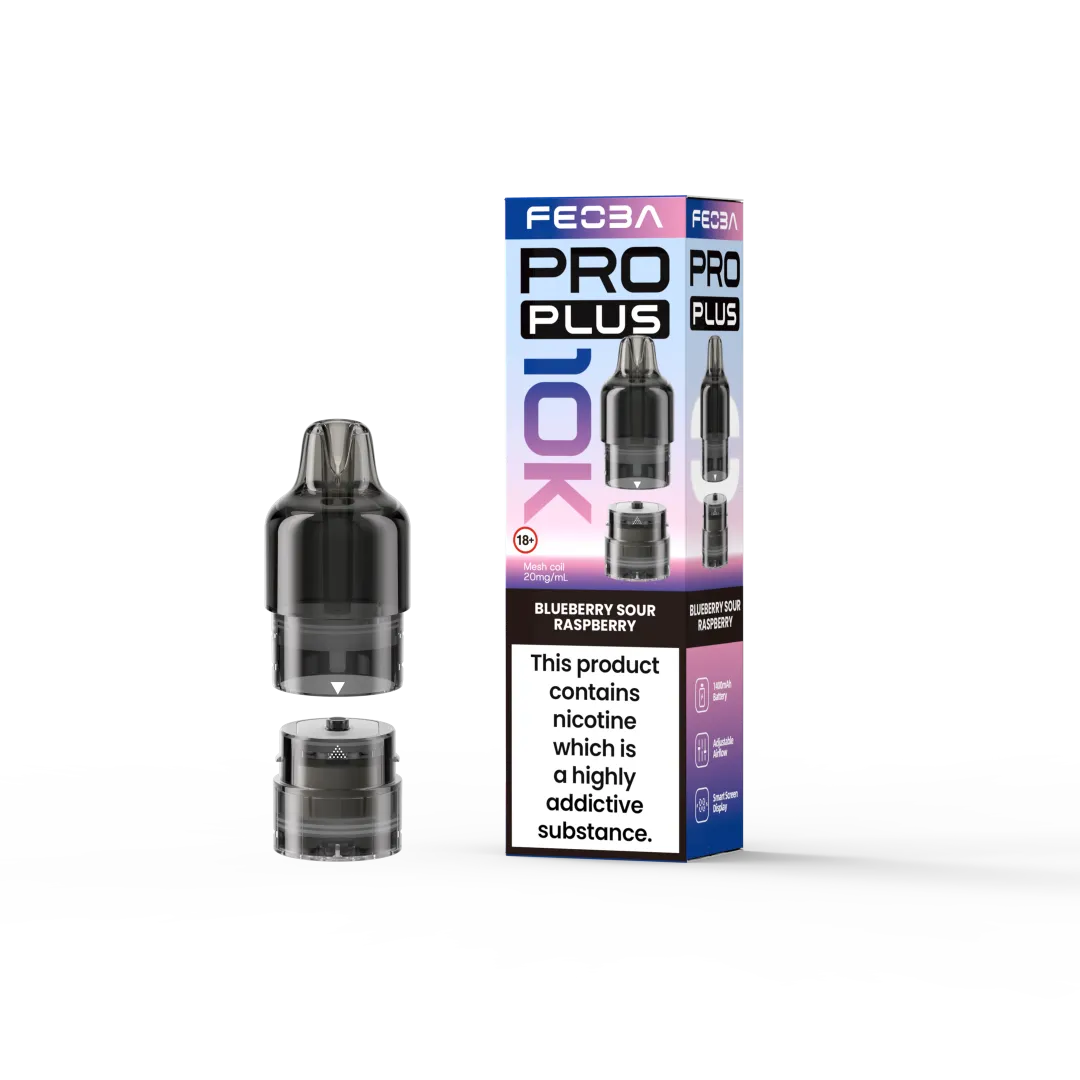 FEOBA Pro Plus 10K Prefilled Pods | Only £4.99 | Any 3 for £12