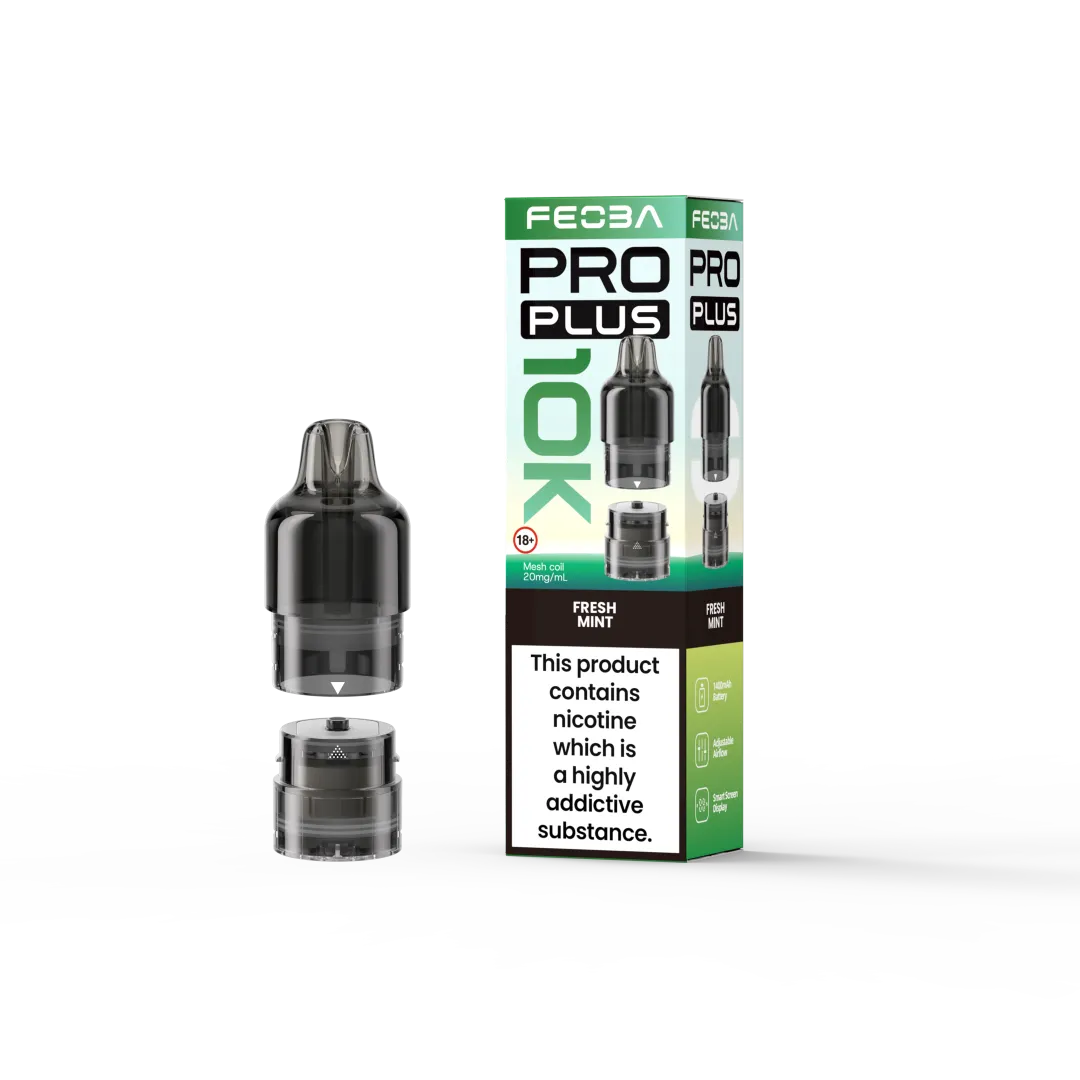 FEOBA Pro Plus 10K Prefilled Pods | Only £4.99 | Any 3 for £12