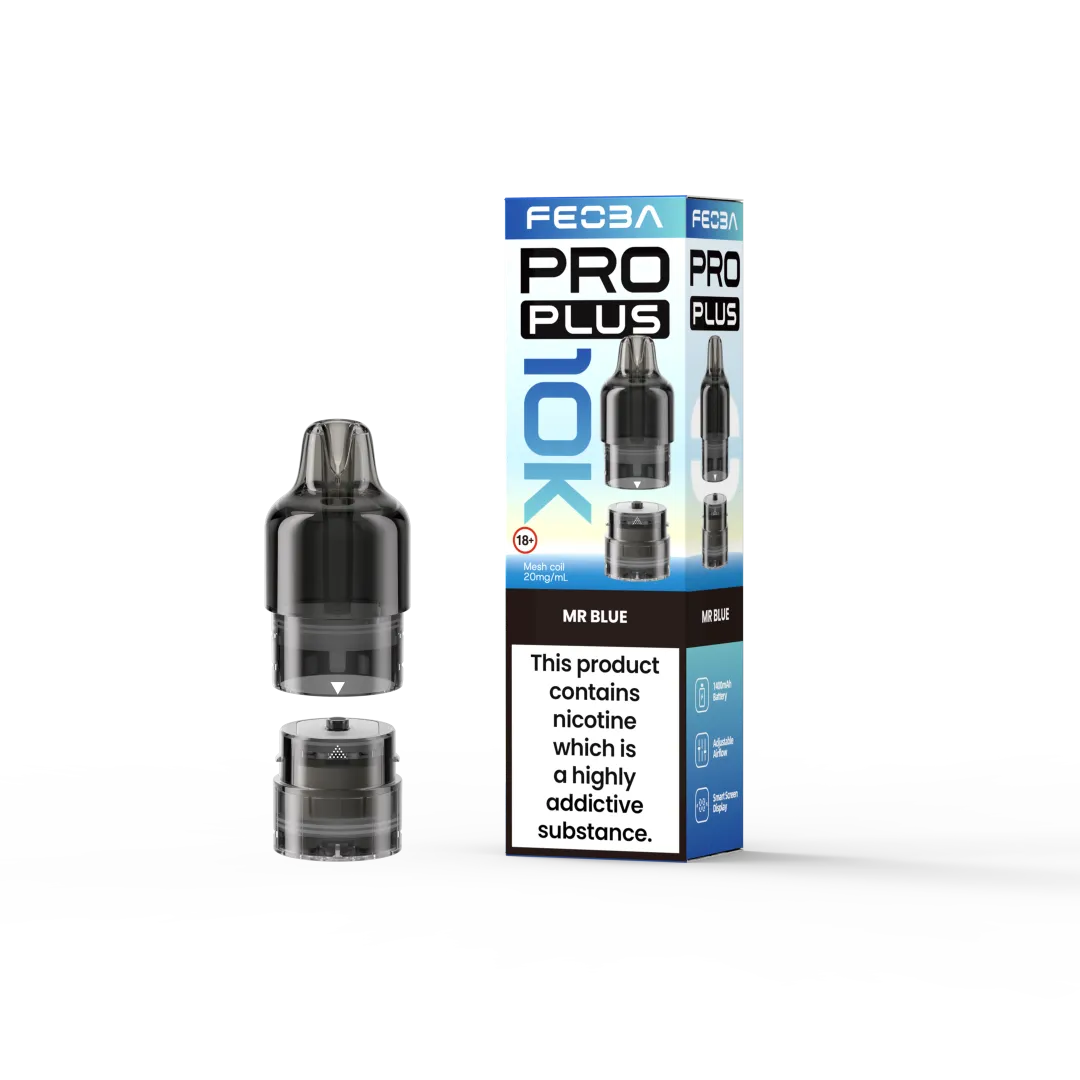 FEOBA Pro Plus 10K Prefilled Pods | Only £4.99 | Any 3 for £12