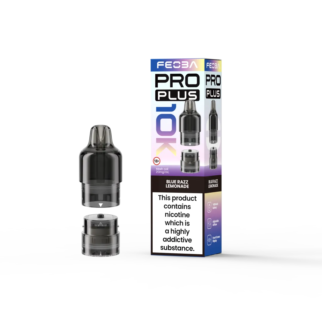 FEOBA Pro Plus 10K Prefilled Pods | Only £4.99 | Any 3 for £12