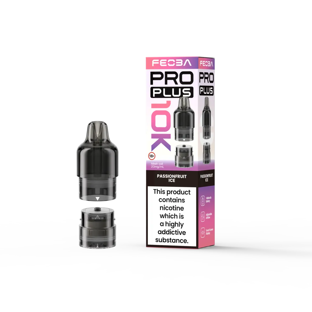 FEOBA Pro Plus 10K Prefilled Pods | Only £4.99 | Any 3 for £12