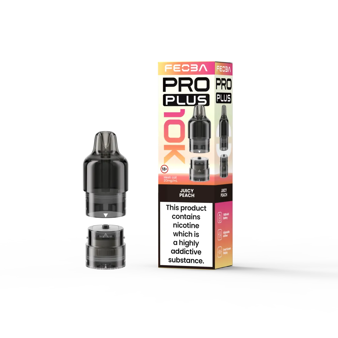 FEOBA Pro Plus 10K Prefilled Pods | Only £4.99 | Any 3 for £12