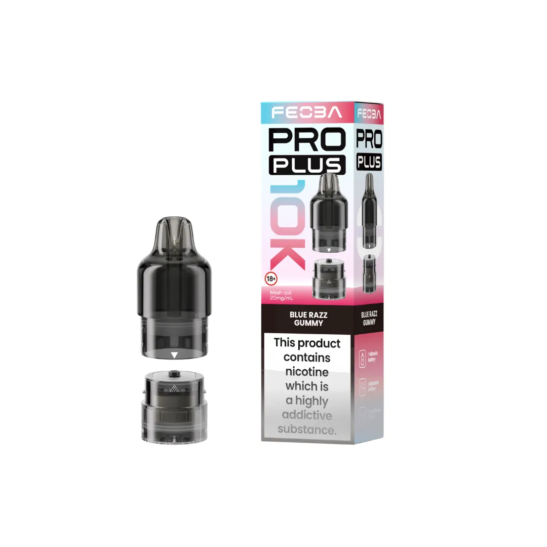 FEOBA Pro Plus 10K Prefilled Pods | Only £4.99 | Any 3 for £12