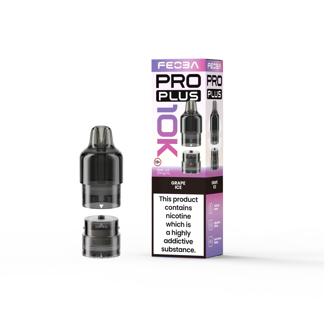 FEOBA Pro Plus 10K Prefilled Pods | Only £4.99 | Any 3 for £12