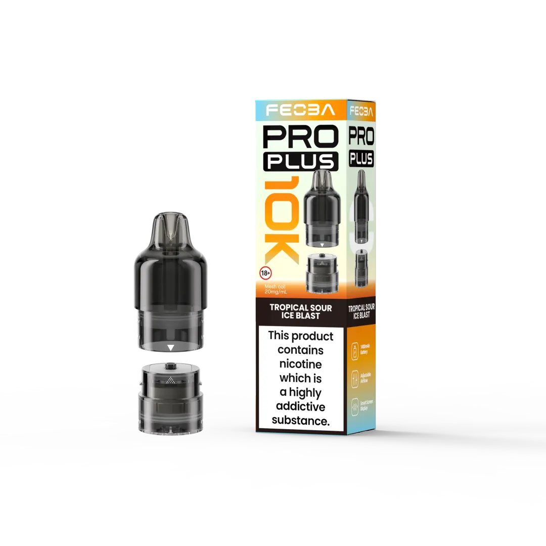 FEOBA Pro Plus 10K Prefilled Pods | Only £4.99 | Any 3 for £12