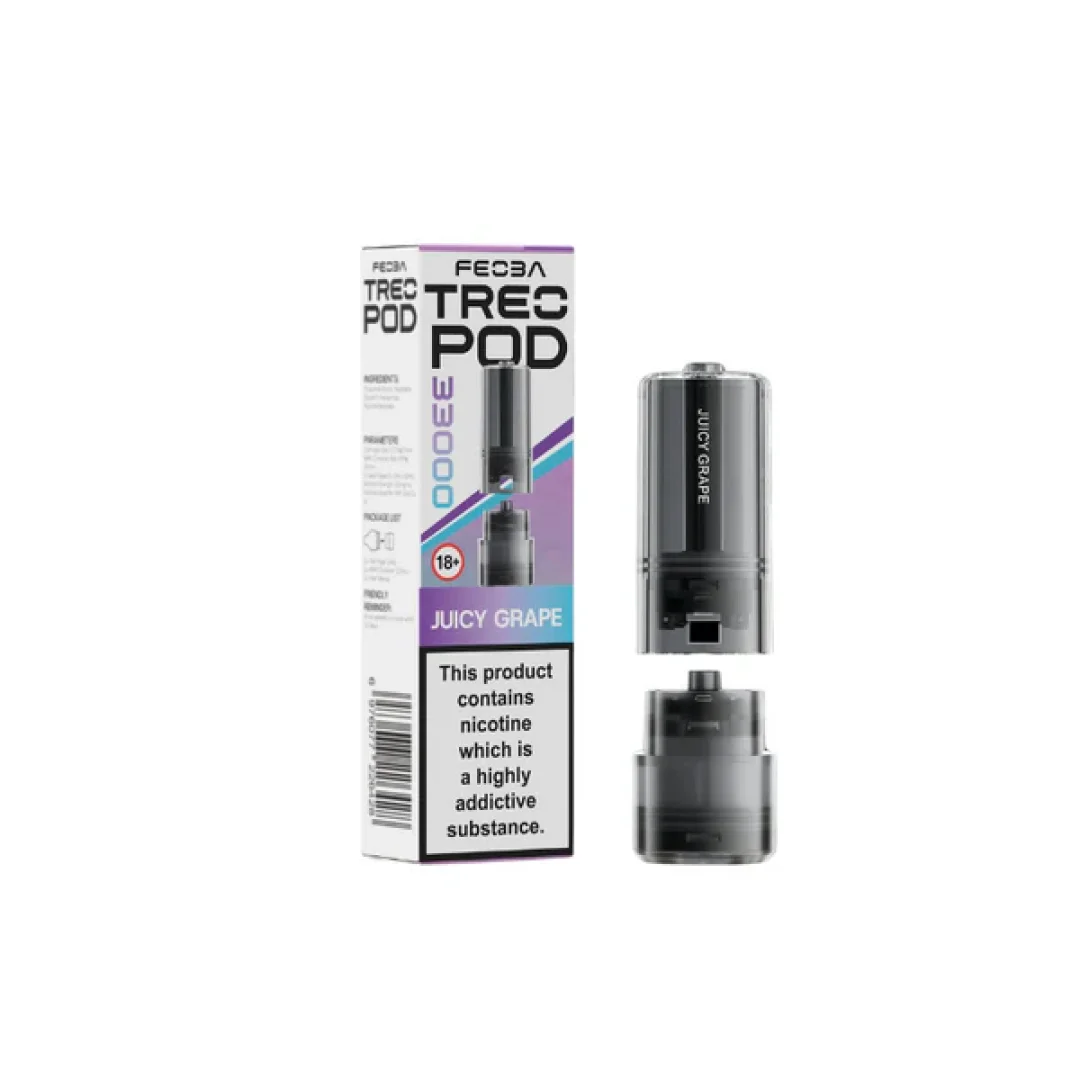 Feoba Treo 33K Refill Pods | Only £5.99 | Any 3 for £15