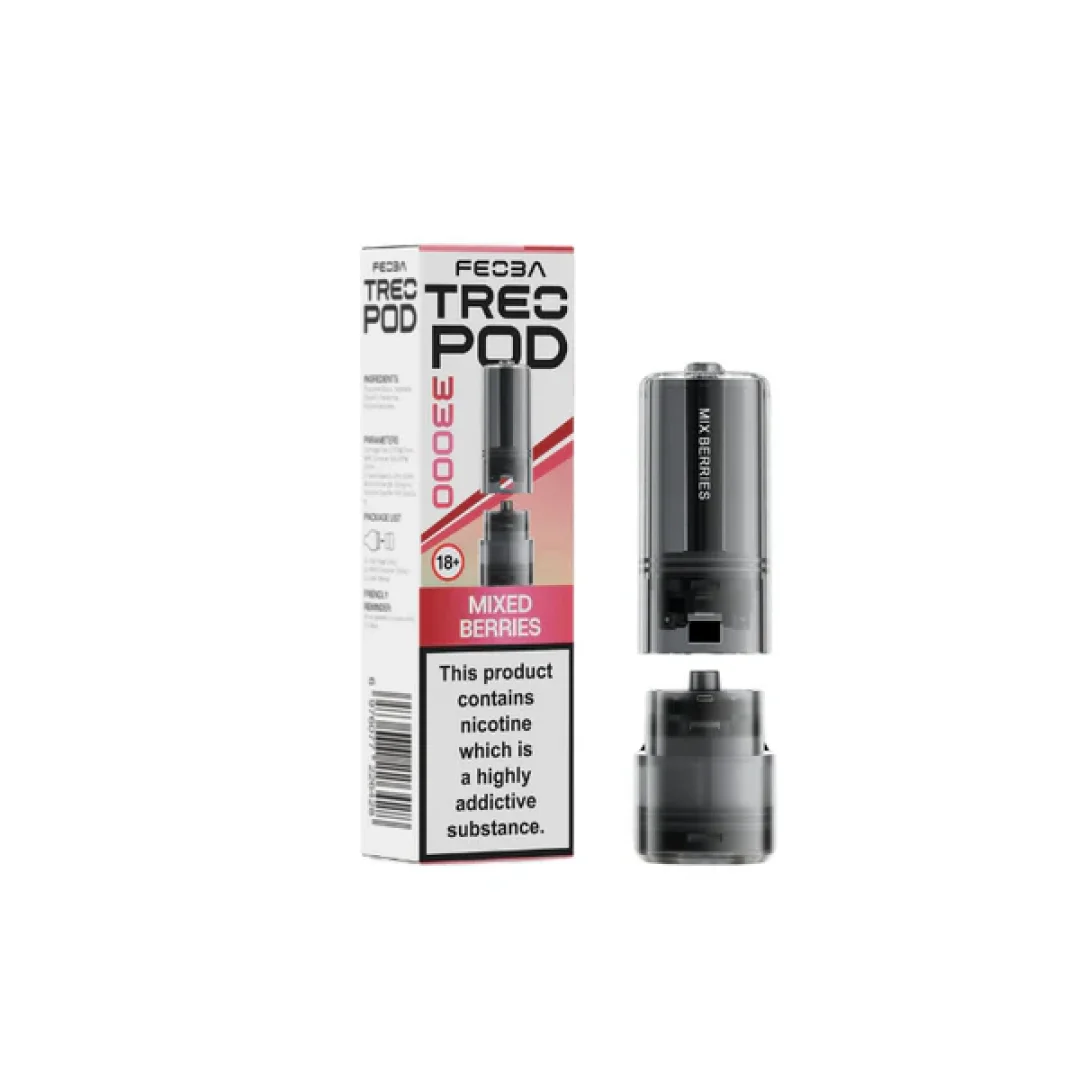 Feoba Treo 33K Refill Pods | Only £5.99 | Any 3 for £15