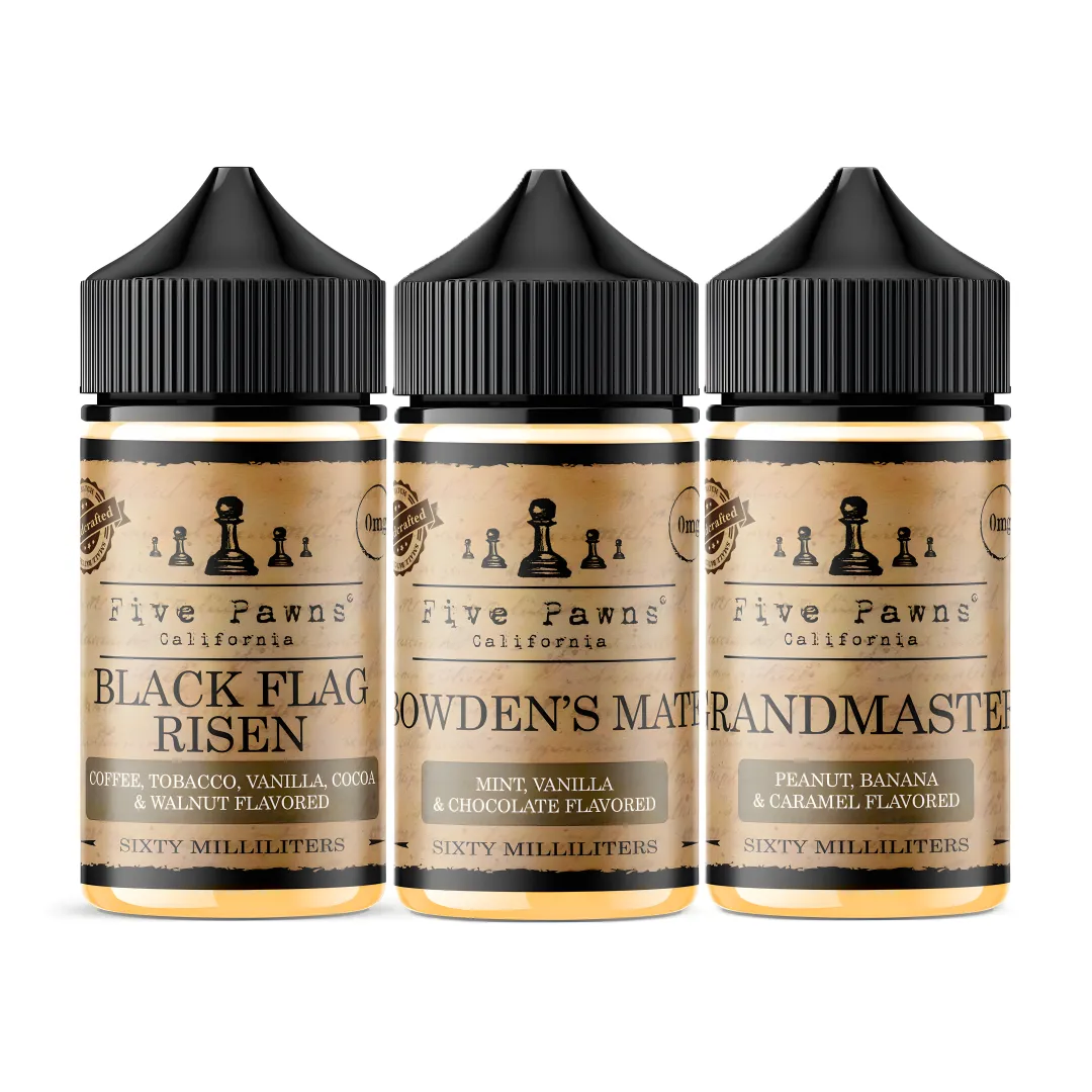 Five Pawns 100ml E-Liquid Shortfills