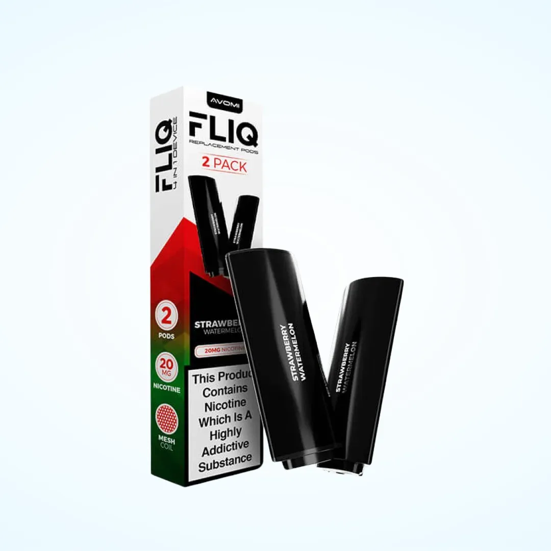 Avomi Fliq Replacement Pods | Only £4.99 | Buy 3 for £12