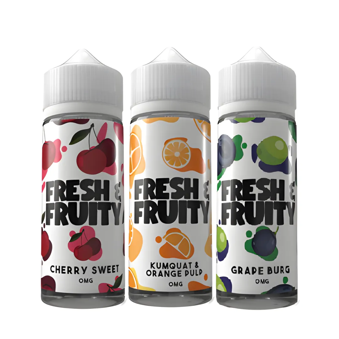 Fresh & Fruity 100ml Shortfill E-Liquids | Only £7.99