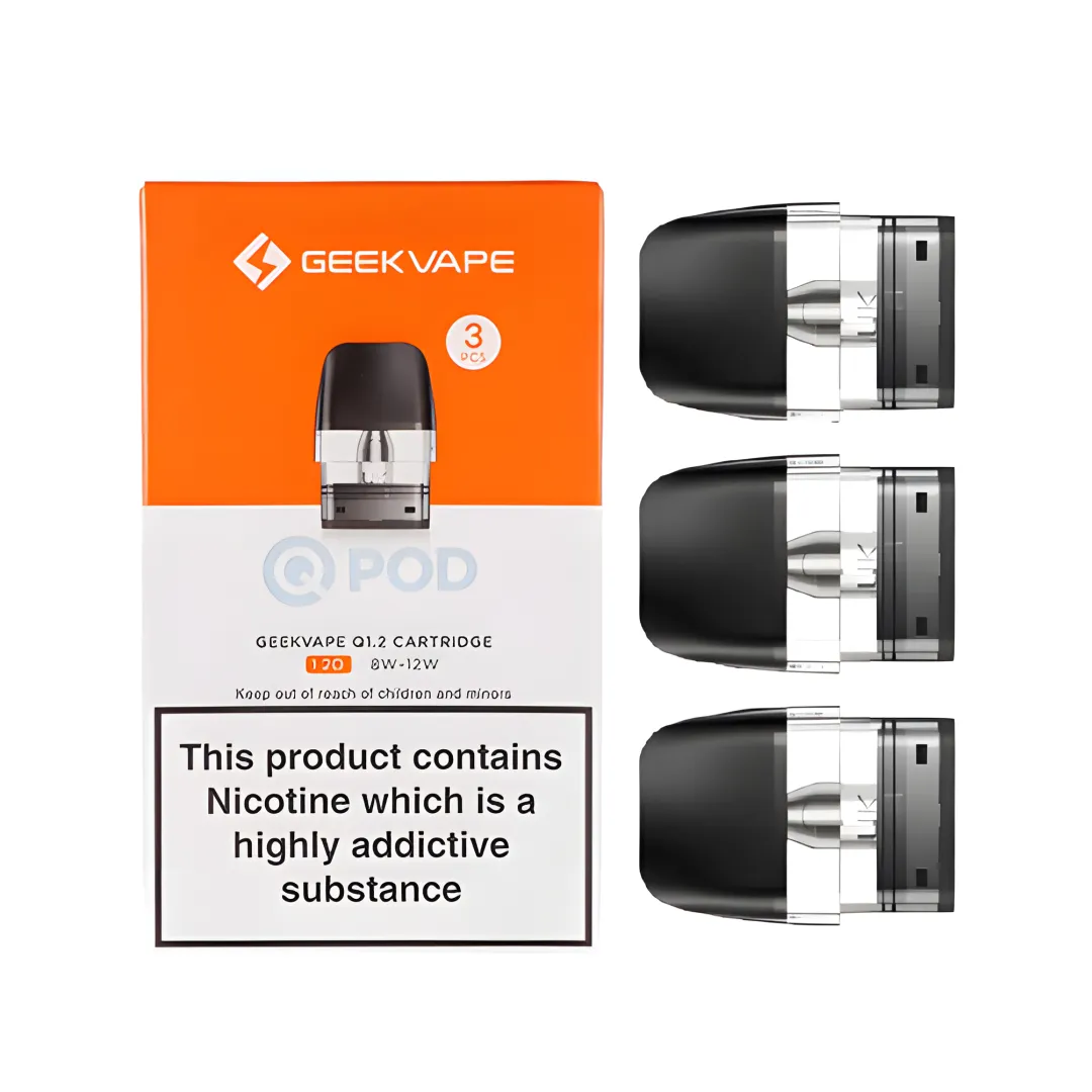 Geekvape Q Replacement Pods (3PACK) | Only £6.99