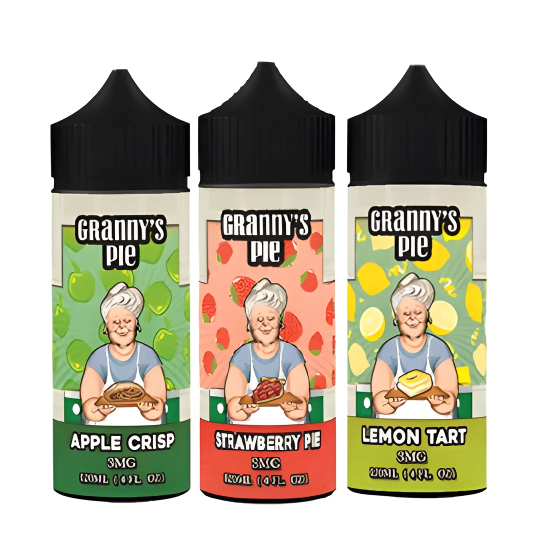 Grannys Pie 100ml Shortfill E-Liquid | Only £7.99