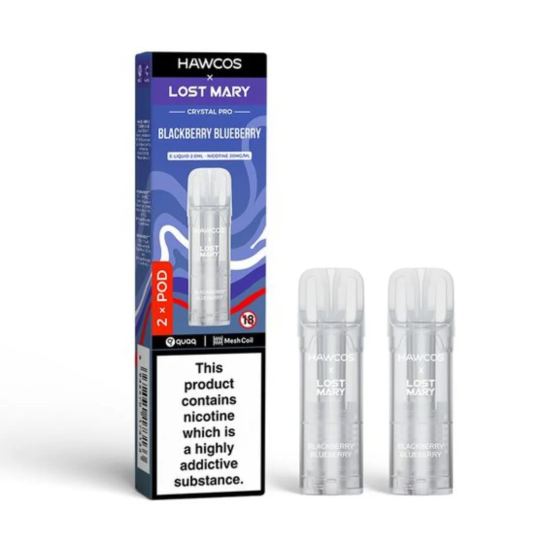 Hawcos x Lost Mary Crystal Pro Refill Pods | Only £4.99 | Any 3 for £14