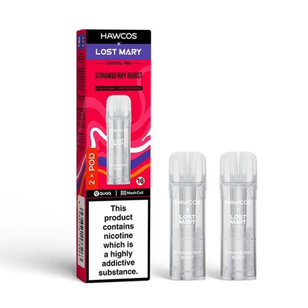 Hawcos x Lost Mary Crystal Pro Refill Pods | Only £4.99 | Any 3 for £14
