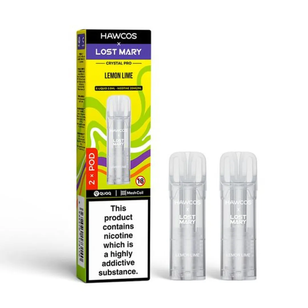 Hawcos x Lost Mary Crystal Pro Refill Pods | Only £4.99 | Any 3 for £14