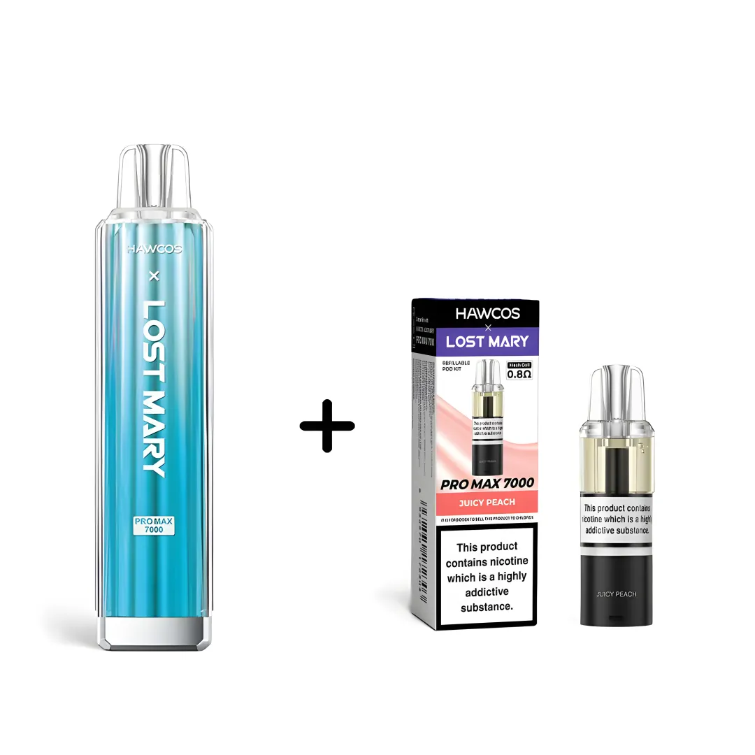Hawcos Lost Mary Pro Max 7000 Puffs Kit + Pod | Bundle Offer | Only £9.99
