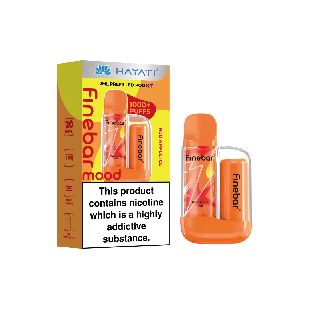 Hayati Finebar Mood 1000 Puffs Pod Kit | Only £4.99