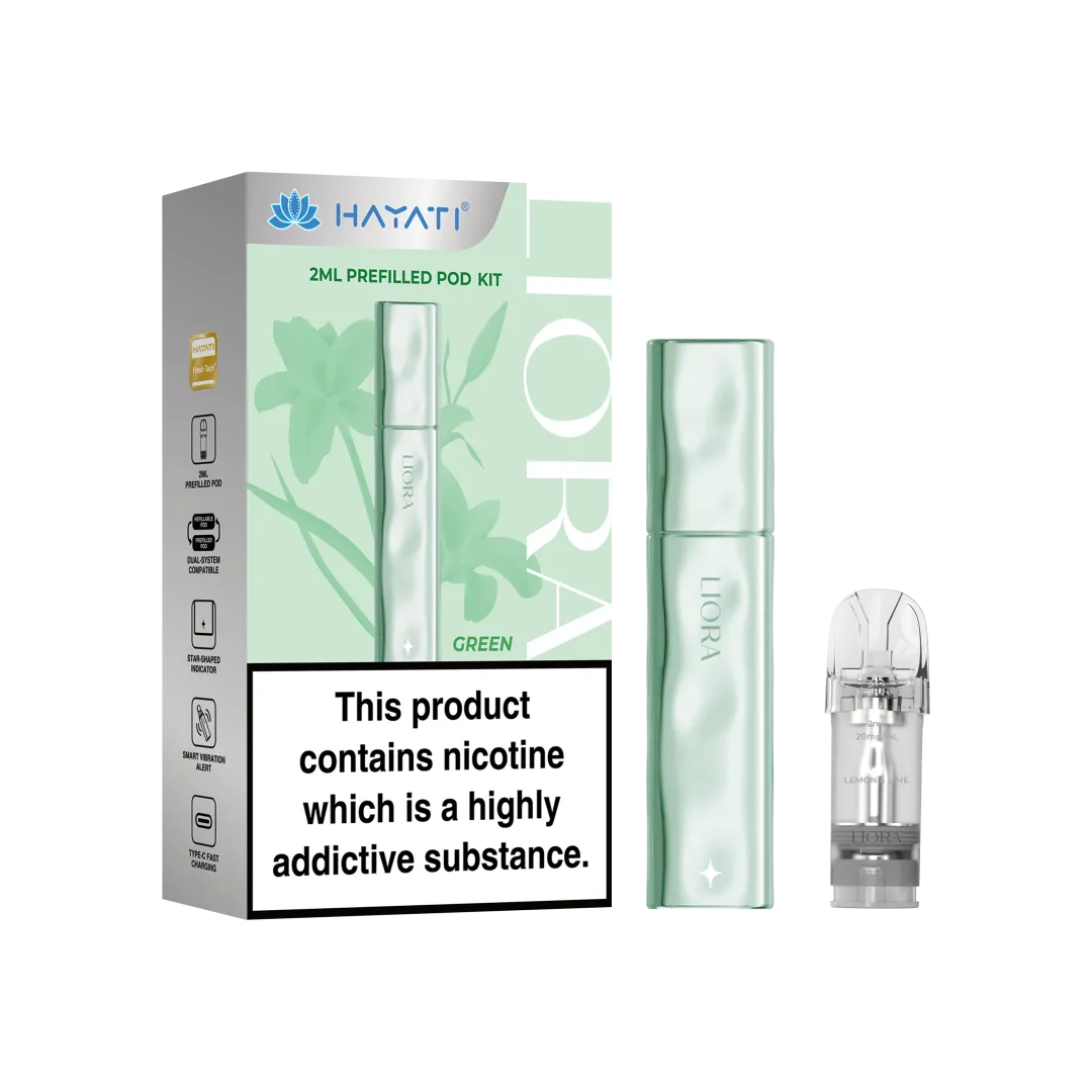 Hayati Liora Vape Kit | Only £9.99 | Any 3 for £27