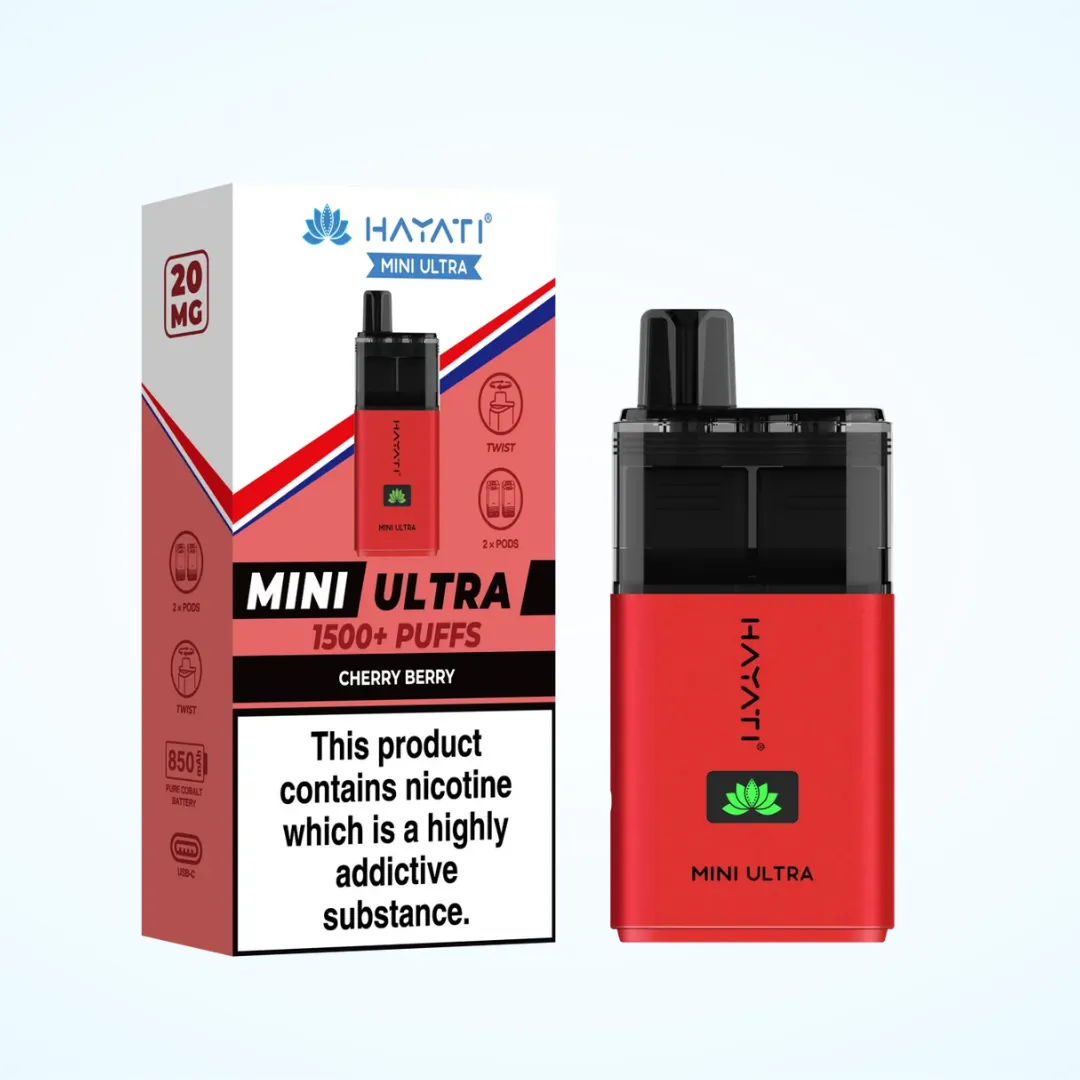 Hayati Mini Ultra 1500 Puffs Vape Kit | Only £4.99 | Any 3 for £12