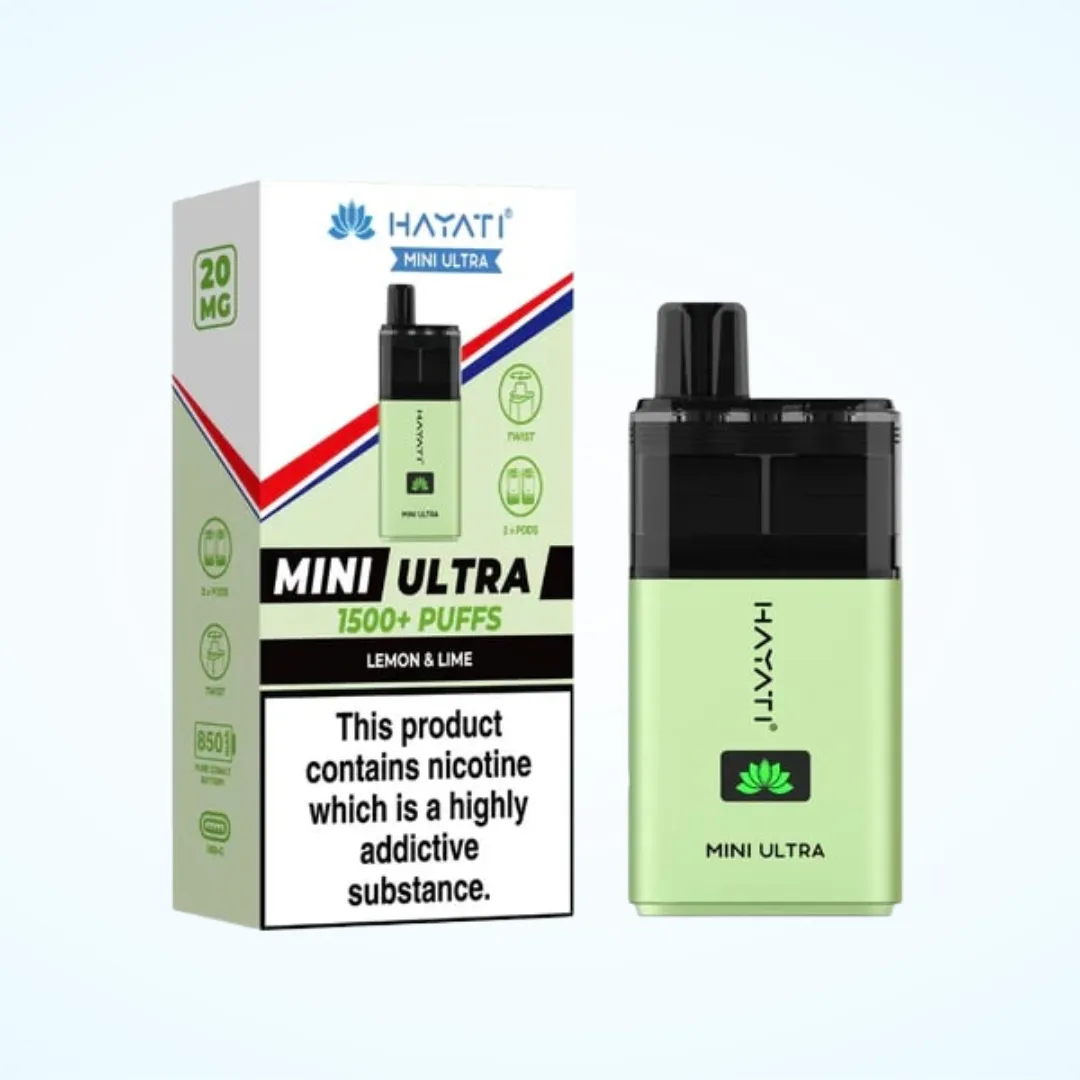Hayati Mini Ultra 1500 Prefilled Refill Pods | Only £2.99 | Any 3 for £8