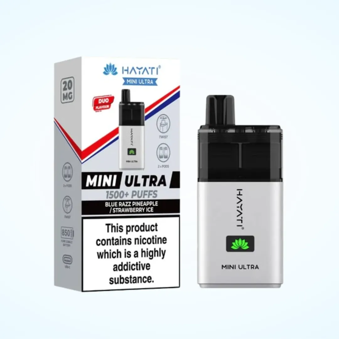 Hayati Mini Ultra 1500 Prefilled Refill Pods | Only £2.99 | Any 3 for £8