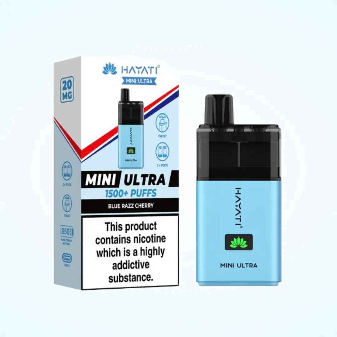 Hayati Mini Ultra 1500 Prefilled Refill Pods | Only £2.99 | Any 3 for £8