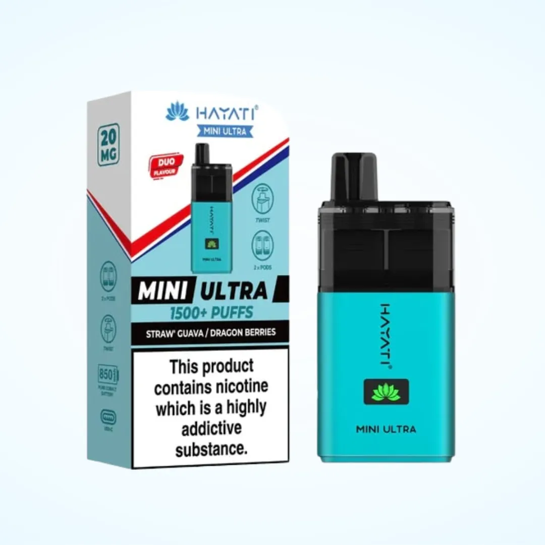 Hayati Mini Ultra 1500 Prefilled Refill Pods | Only £2.99 | Any 3 for £8
