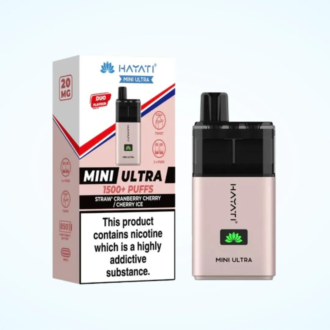 Hayati Mini Ultra 1500 Prefilled Refill Pods | Only £2.99 | Any 3 for £8