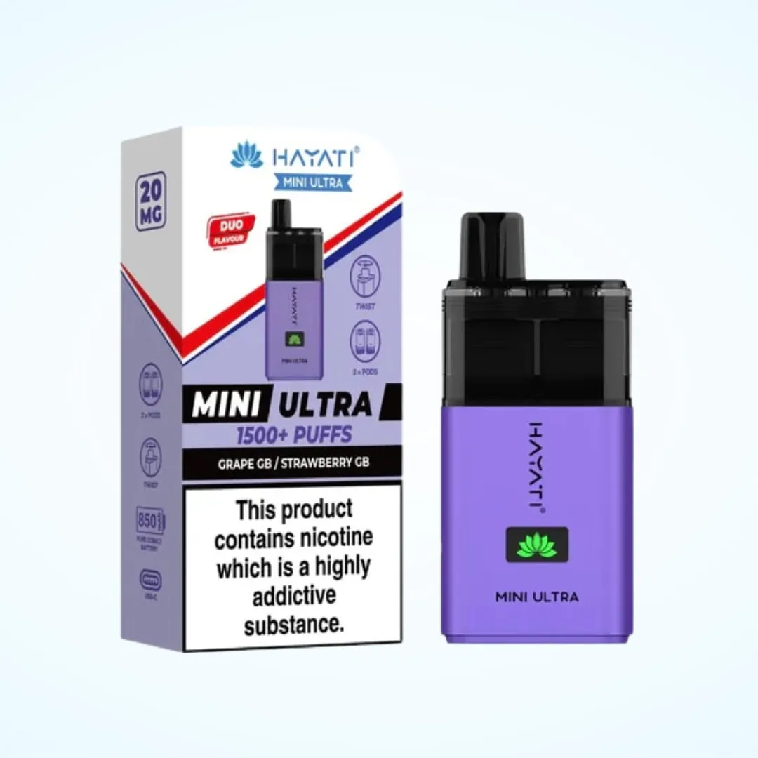 Hayati Mini Ultra 1500 Prefilled Refill Pods | Only £2.99 | Any 3 for £8