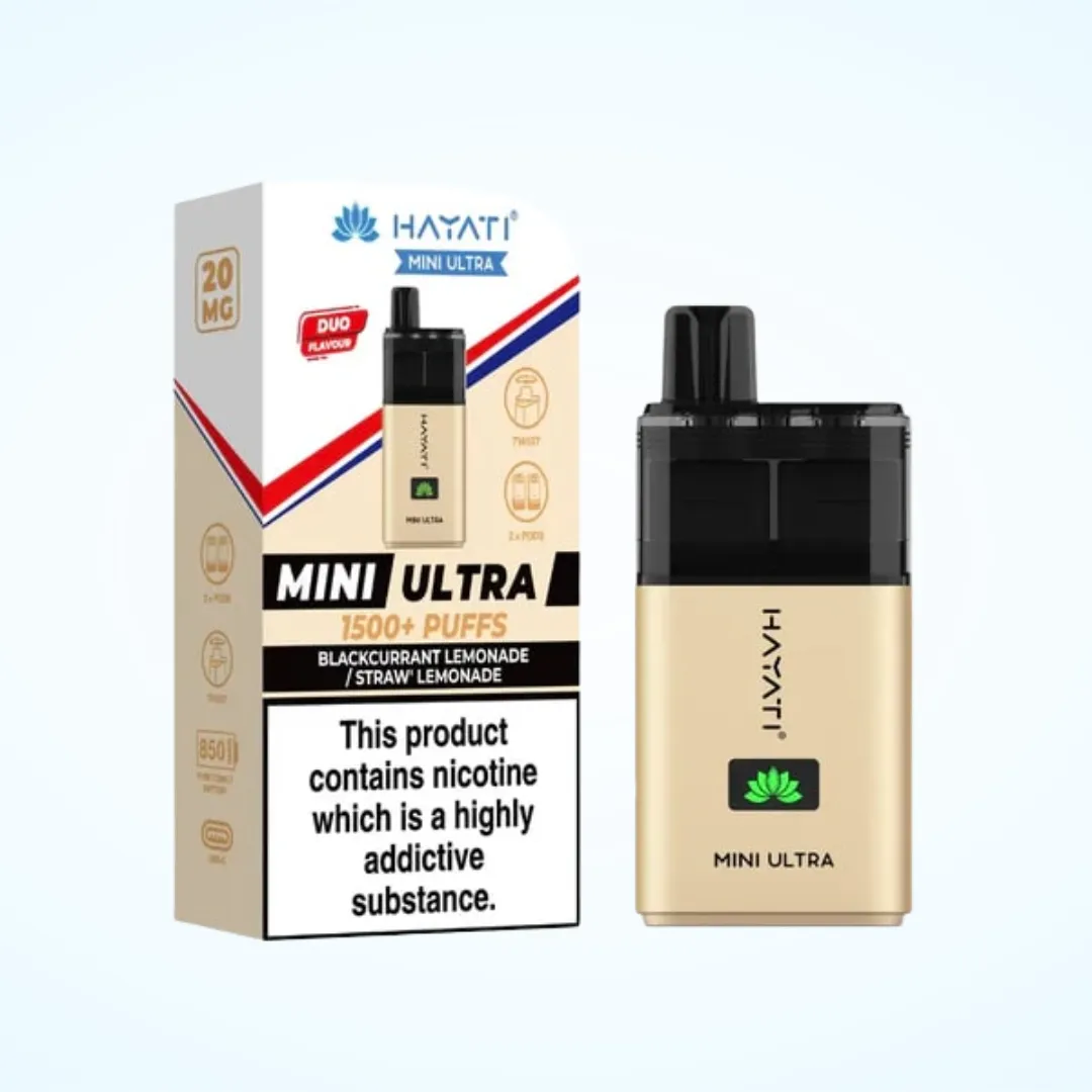 Hayati Mini Ultra 1500 Prefilled Refill Pods | Only £2.99 | Any 3 for £8