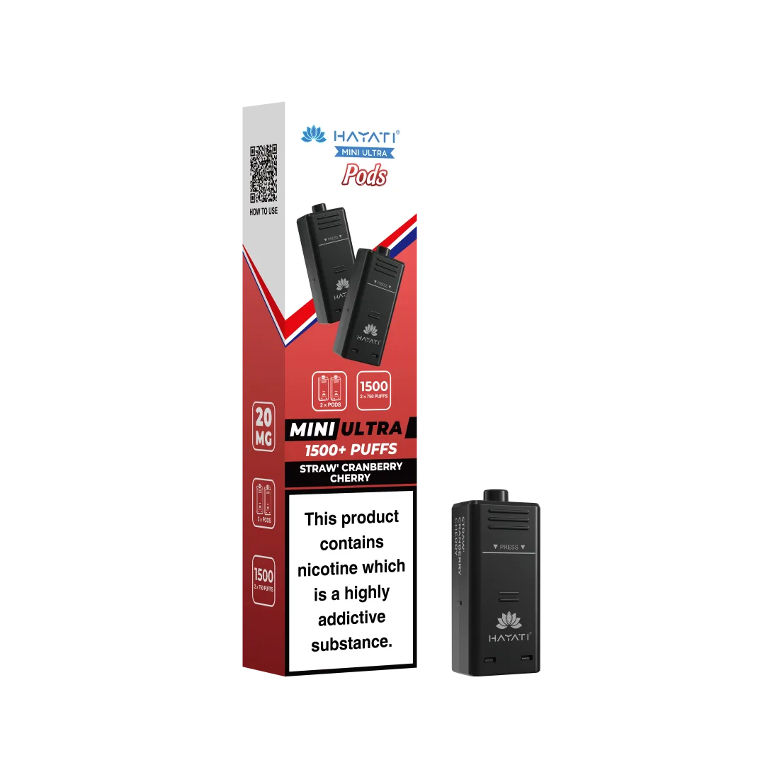 Hayati Mini Ultra 1500 Prefilled Refill Pods | Only £3.99 | Any 3 for £9