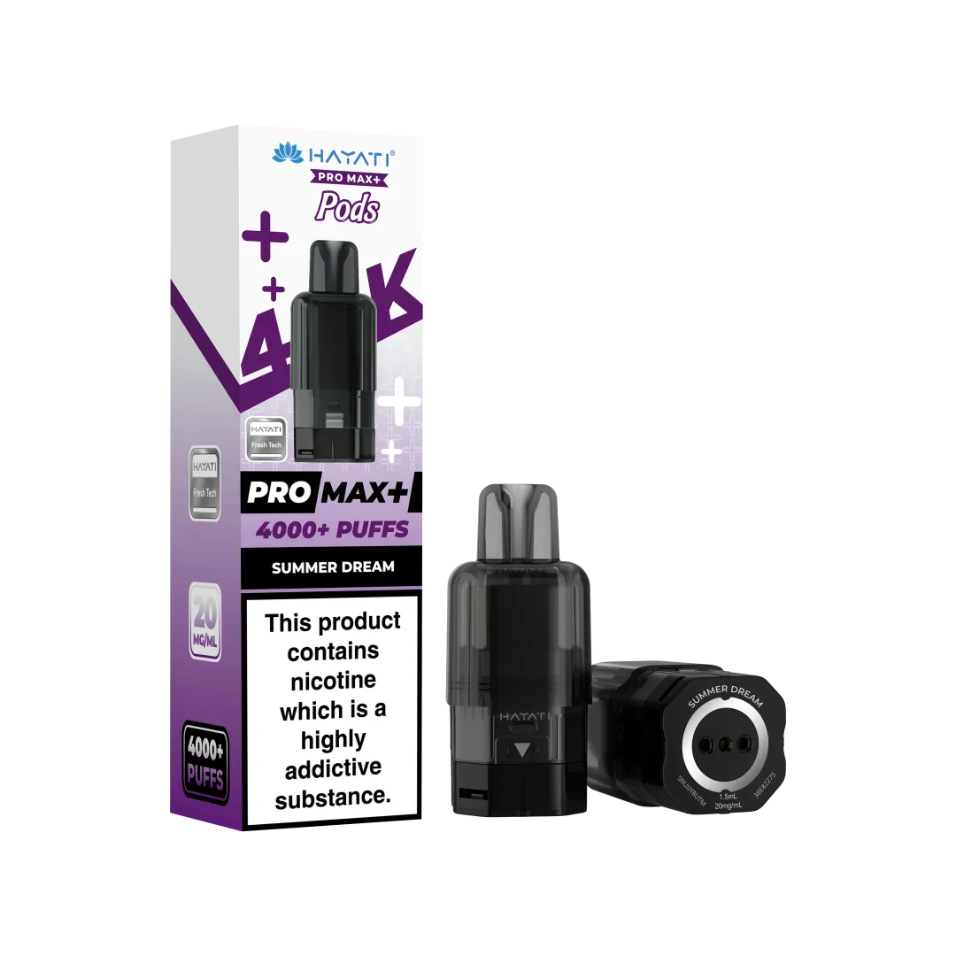 Hayati Pro Max Plus 4000 Pods | Only £5.99 | Any 3 for £15