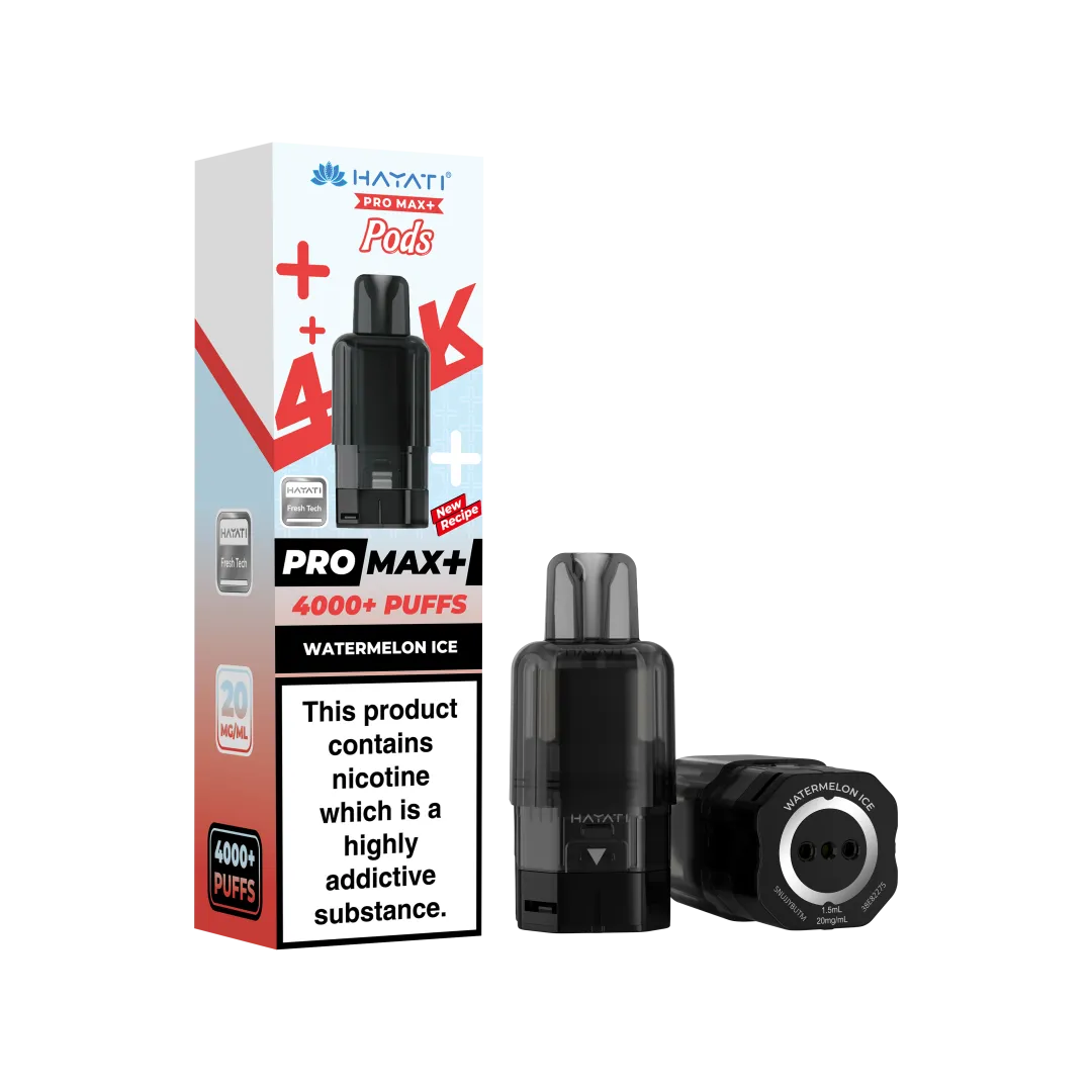 Hayati Pro Max Plus 4000 Pods | Only £5.99 | Any 3 for £15