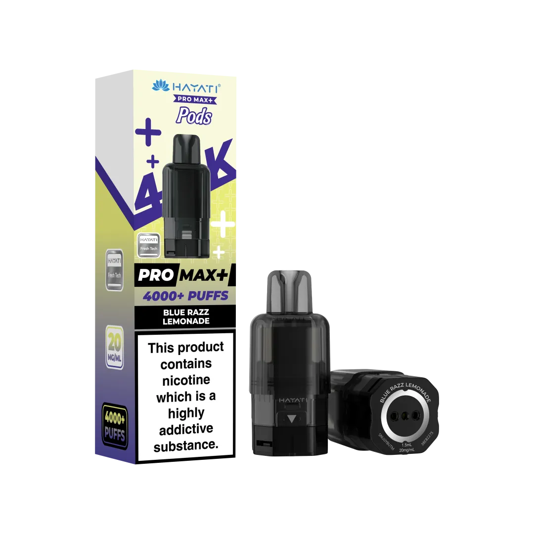 Hayati Pro Max Plus 4000 Pods | Only £5.99 | Any 3 for £15