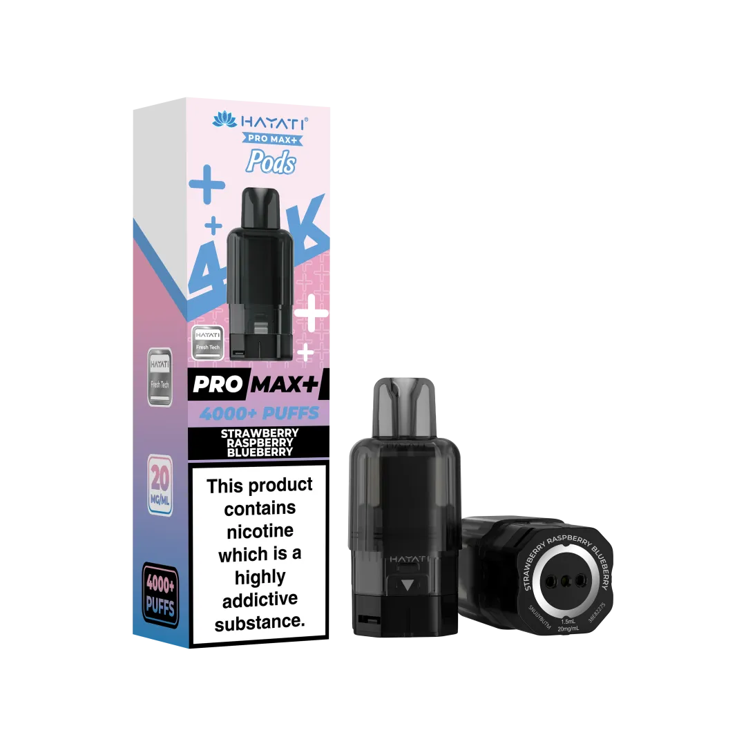 Hayati Pro Max Plus 4000 Pods | Only £5.99 | Any 3 for £15