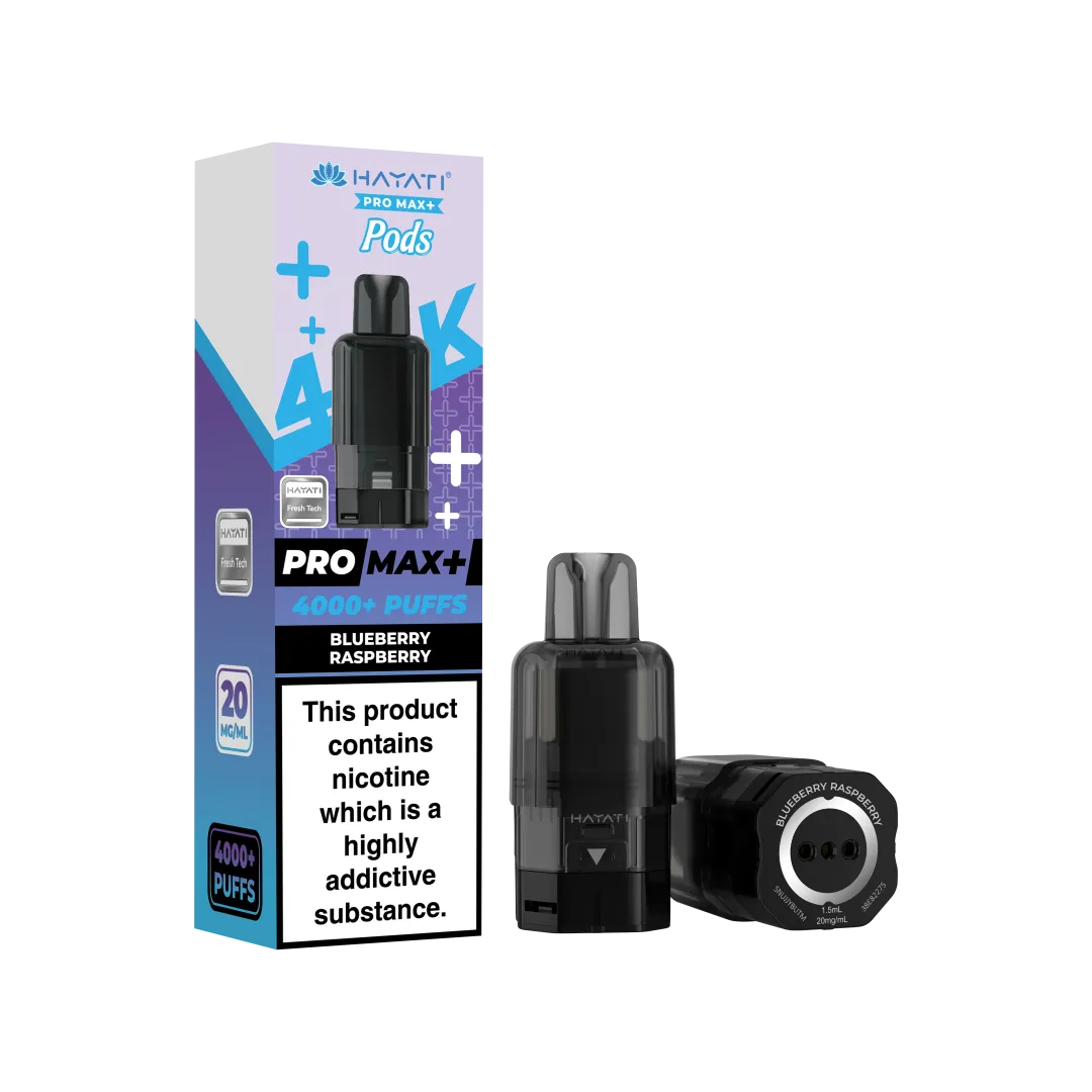 Hayati Pro Max Plus 4000 Pods | Only £5.99 | Any 3 for £15
