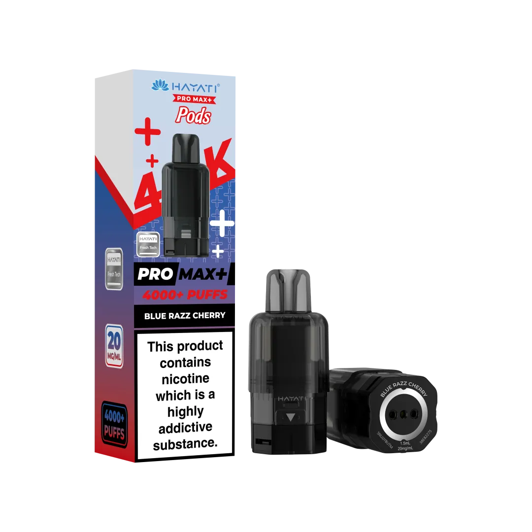 Hayati Pro Max Plus 4000 Pods | Only £5.99 | Any 3 for £15