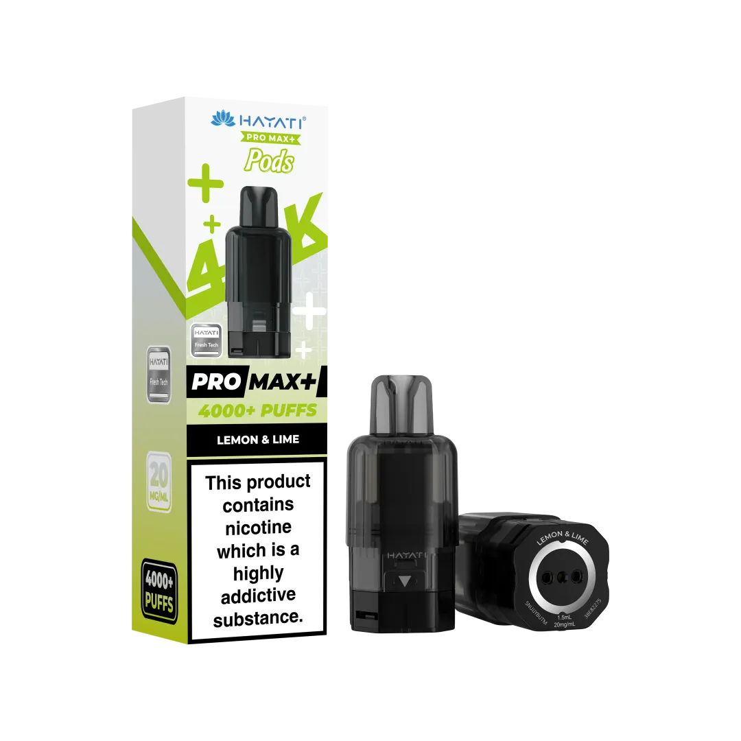 Hayati Pro Max Plus 4000 Pods | Only £5.99 | Any 3 for £15