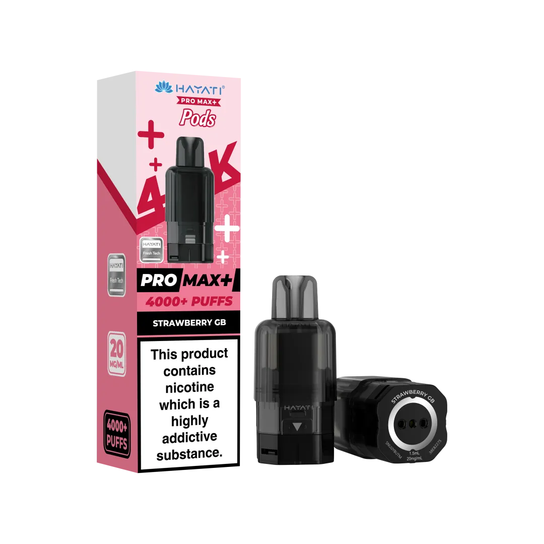 Hayati Pro Max Plus 4000 Pods | Only £5.99 | Any 3 for £15